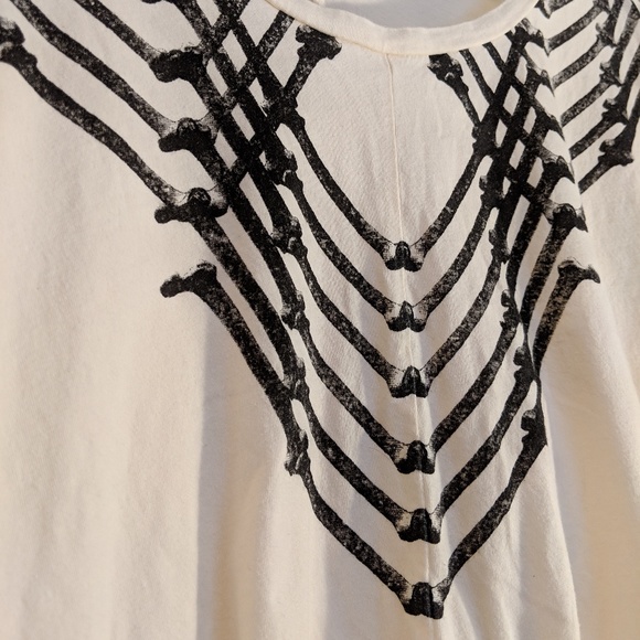 Topshop Bones Batwing Top - Picture 5 of 6